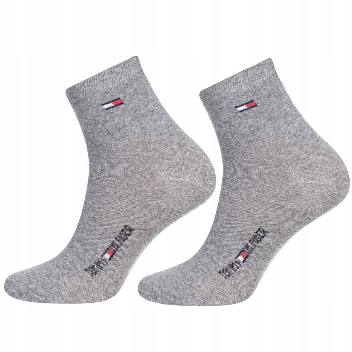 Skarpetki TOMMY HILFIGER skarpety 12 par białe/szare/czarne
