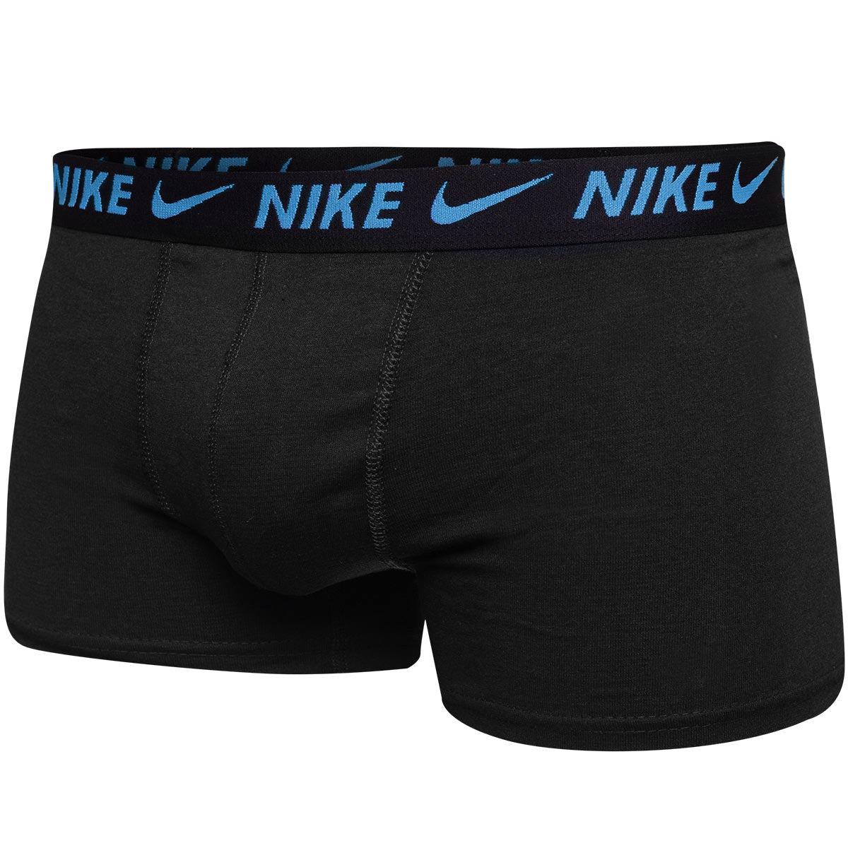 GIFTBOX Bokserki męskie NIKE majtki PREZENT 3 PARY BAWEŁNA czarne, granatowe, szare