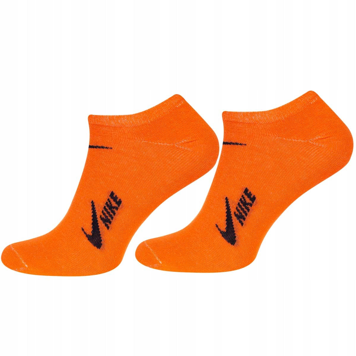 Skarpetki NIKE stopki 100% bawełna 8 PAR pomarańczowe/różowe/zielone 36-41