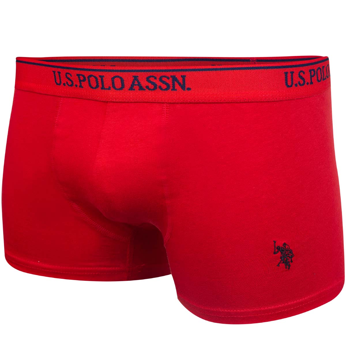 Bokserki męskie U.S. POLO ASSN majtki 3 PARY BAWEŁNA czarne, granatowe, czerwone