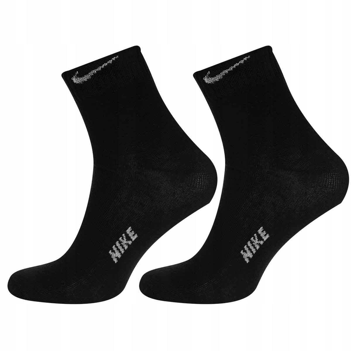 Skarpetki NIKE skarpety 100% bawełna 12 PAR białe/czarne/szare