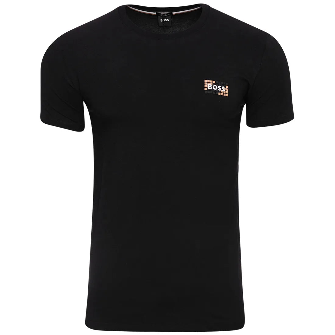 Koszulka męska t-shirt BOSS czarna 100% BAWEŁNA