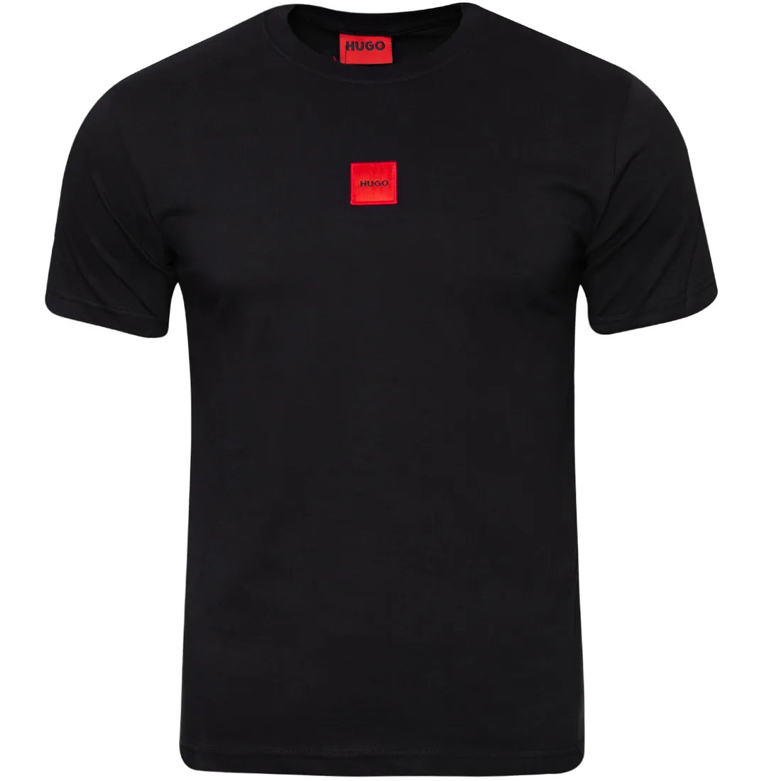 Koszulka męska t-shirt HUGO czarna 100% BAWEŁNA