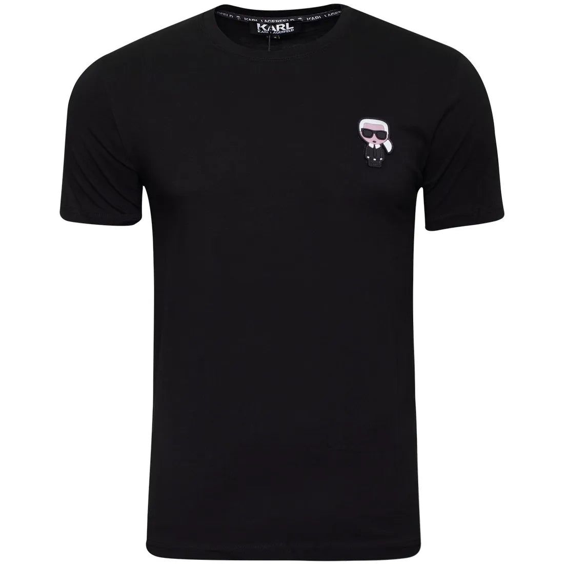 Koszulka męska t-shirt KARL LAGERFELD 100% BAWEŁNA czarna
