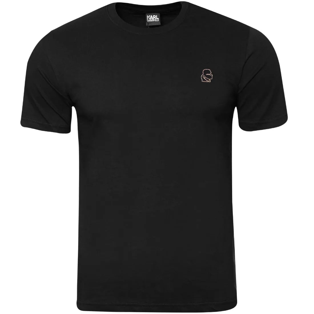 Koszulka męska t-shirt KARL LAGERFELD BAWEŁNA czarna