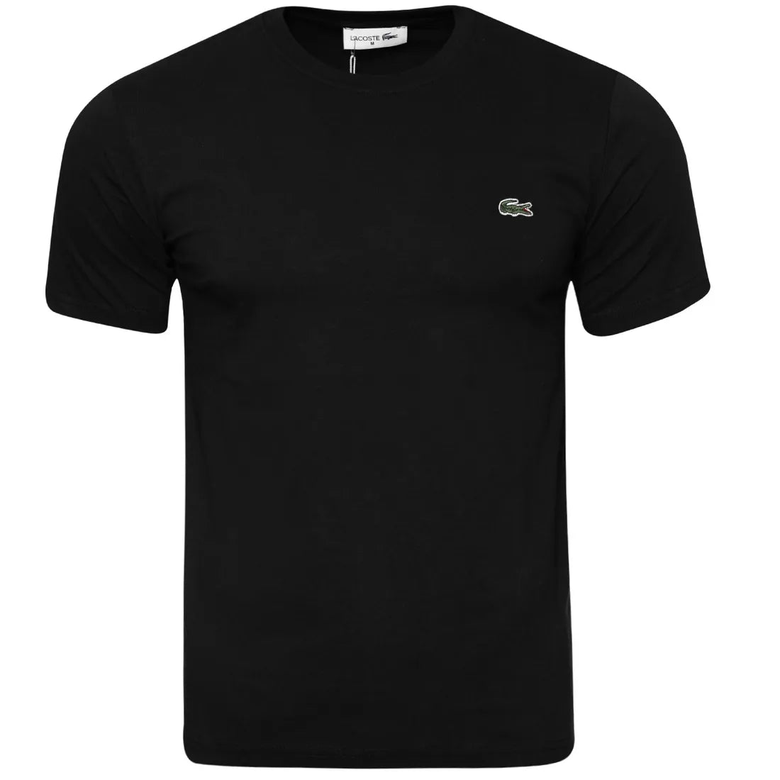Koszulka męska t-shirt LACOSTE 100% BAWEŁNA czarna