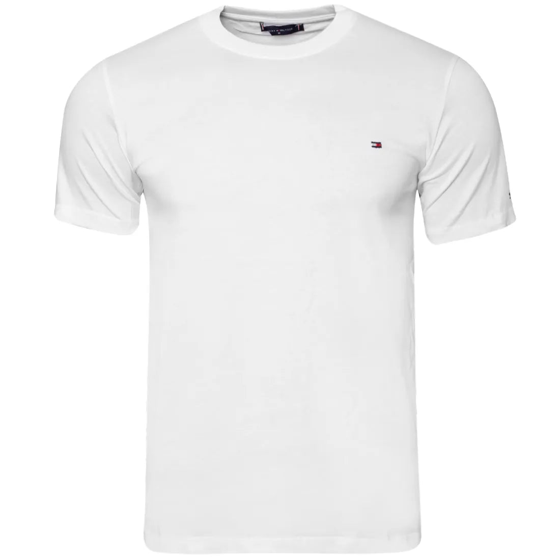 Koszulka męska t-shirt TOMMY HILFIGER 100% BAWEŁNA biała