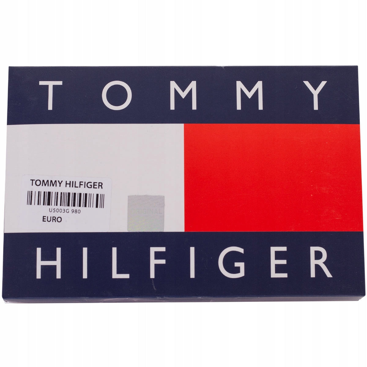 GIFTBOX Bokserki męskie TOMMY HILFIGER 3 pary czarne/czerwone/niebieskie