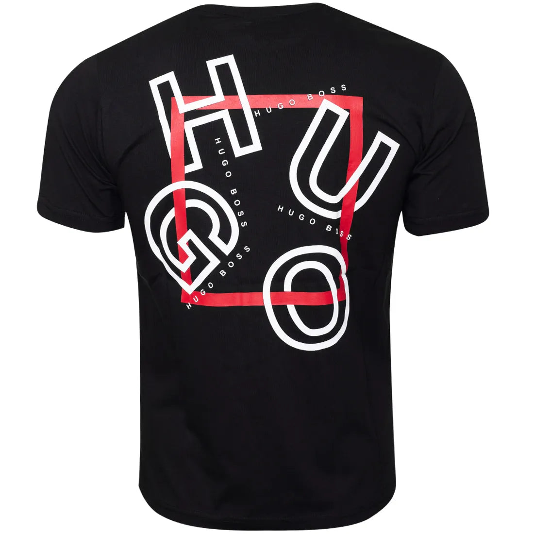 Koszulka męska t-shirt HUGO 100% BAWEŁNA czarna