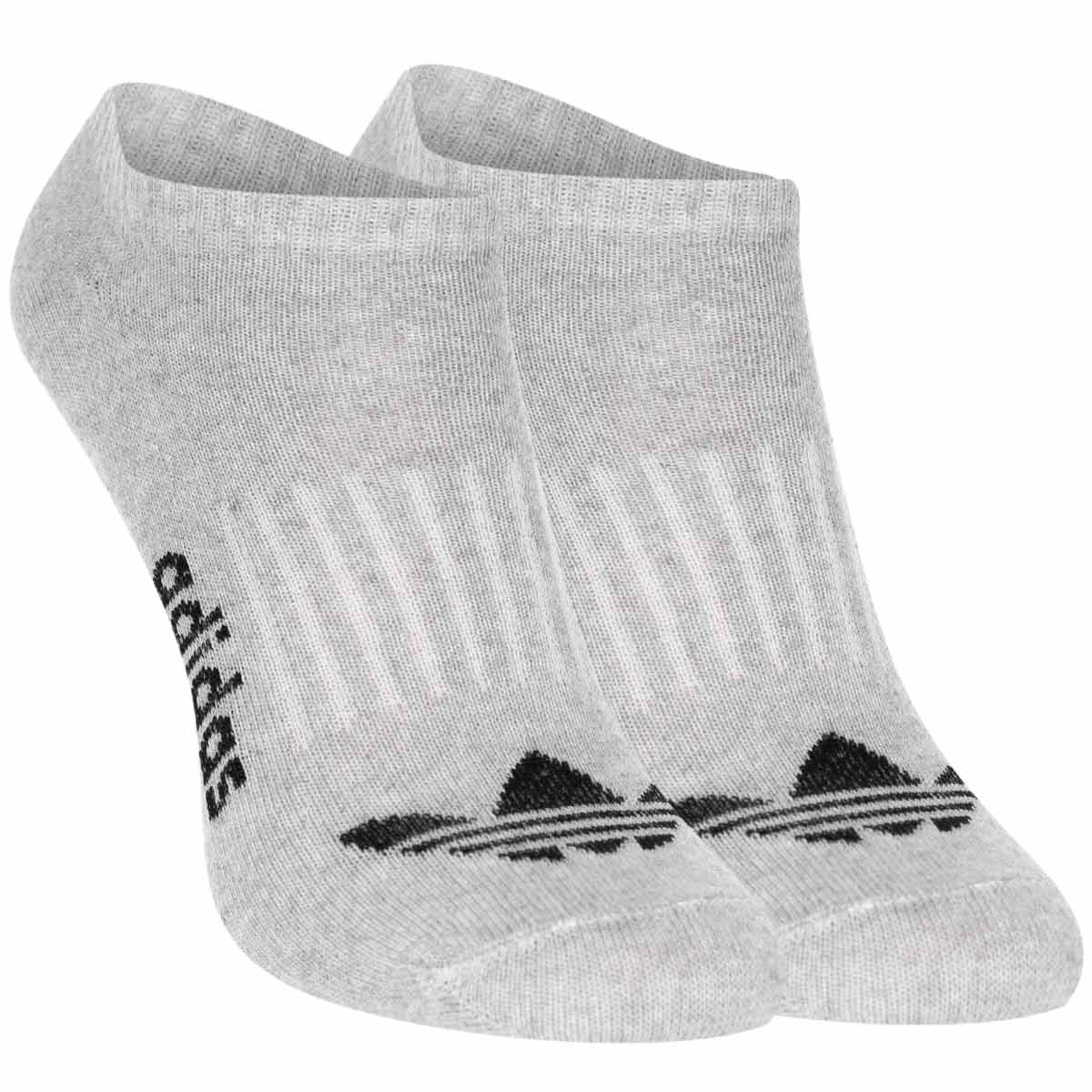 Skarpetki ADIDAS stopki 12 PAR 100% BAWEŁNA białe/szare/czarne