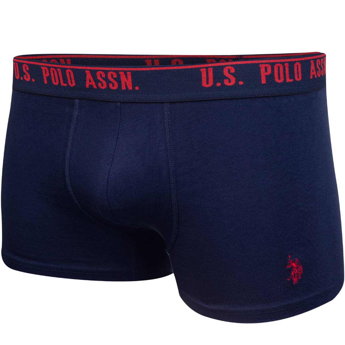 Bokserki męskie U.S. POLO ASSN majtki 3 PARY BAWEŁNA czarne, granatowe, czerwone