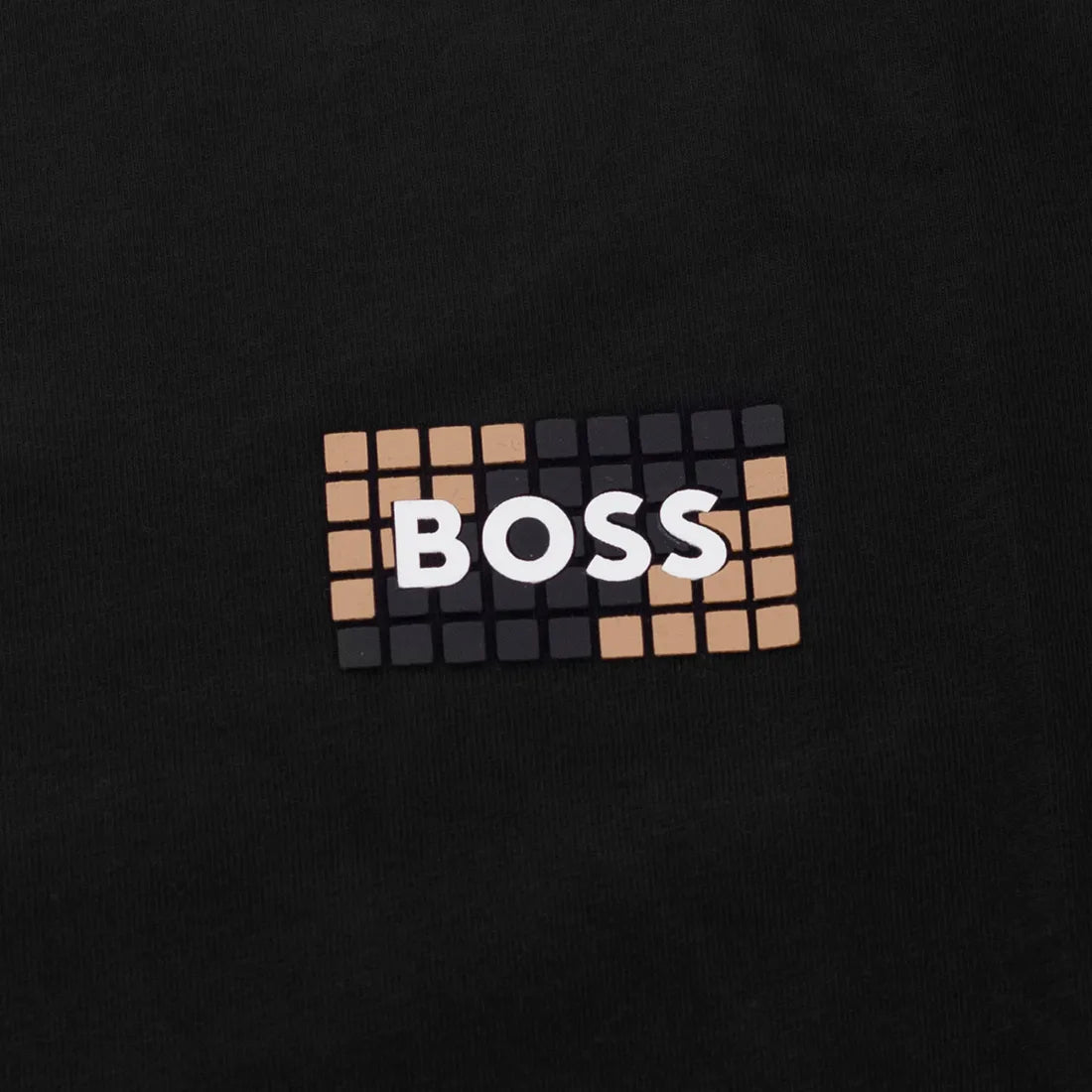 Koszulka męska t-shirt BOSS czarna 100% BAWEŁNA