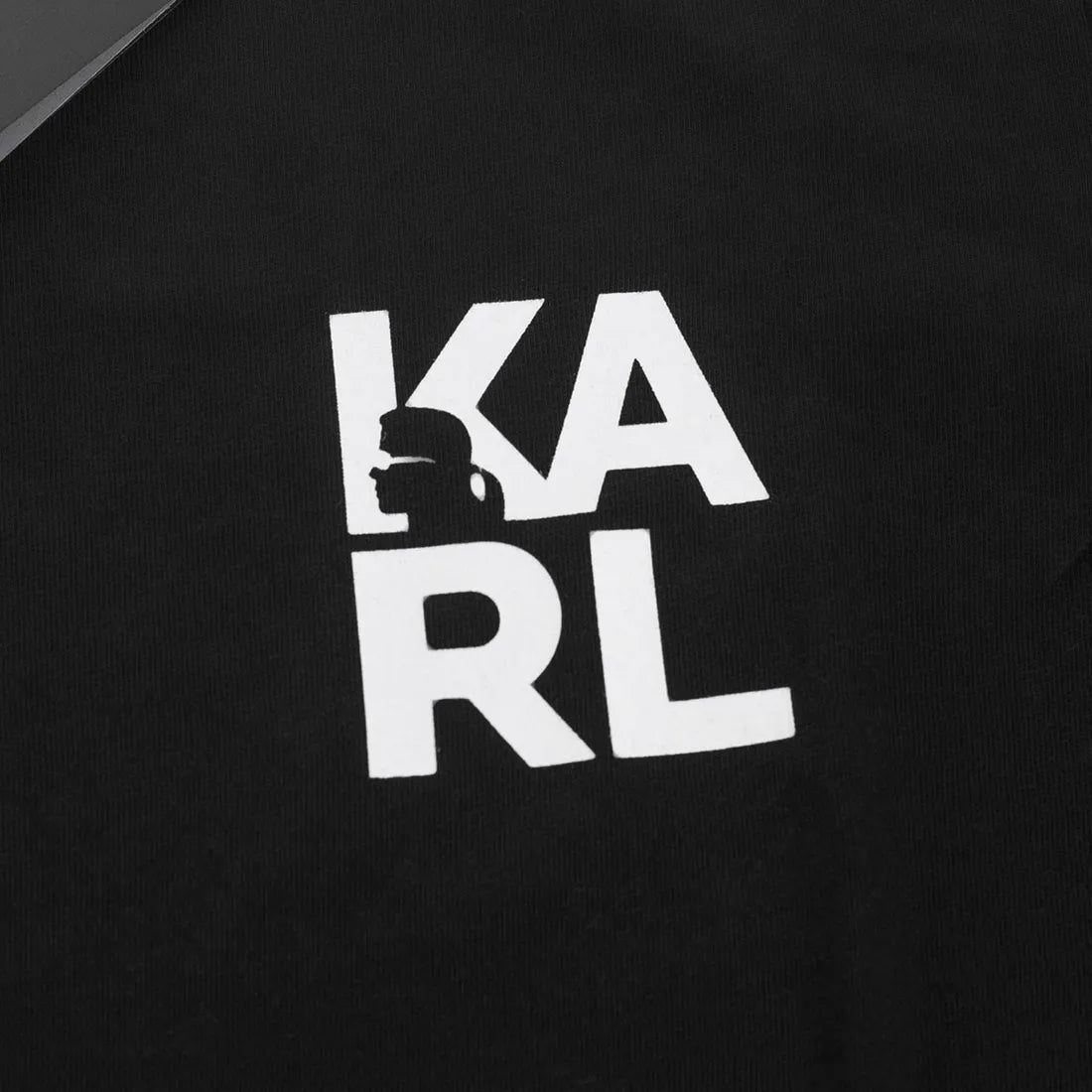 Koszulka męska t-shirt KARL LAGERFELD czarna 100% BAWEŁNA