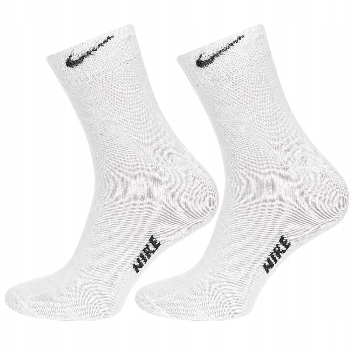 Skarpetki NIKE skarpety 100% bawełna 12 PAR białe