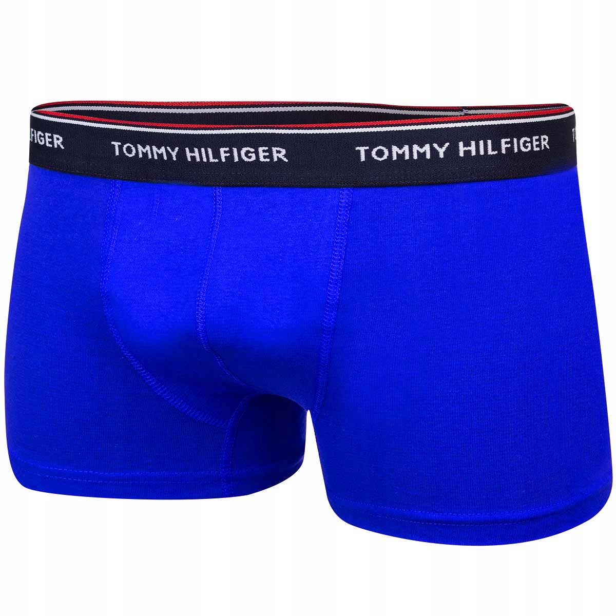 GIFTBOX Bokserki męskie TOMMY HILFIGER 3 pary czarne/czerwone/niebieskie