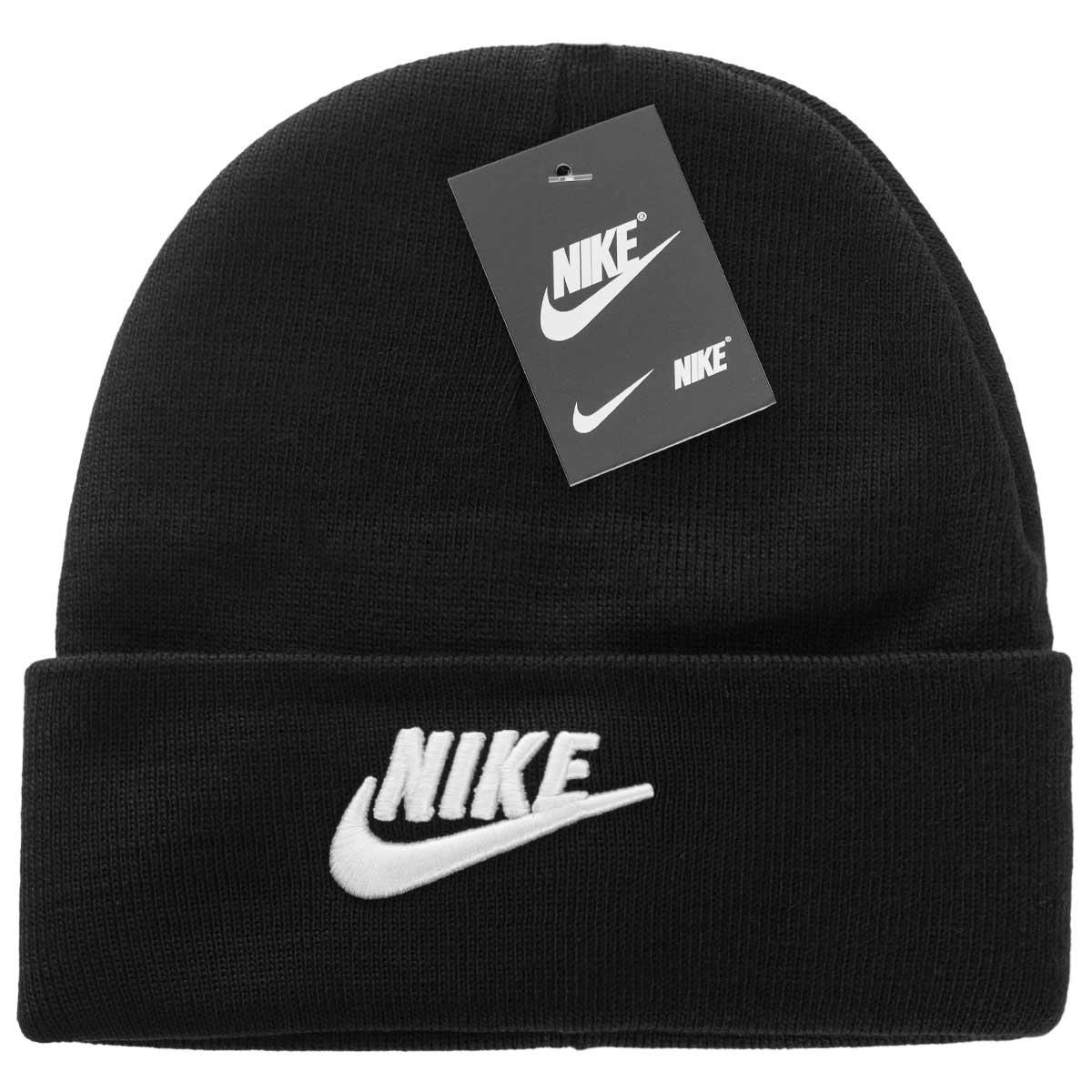 Czapka zimowa NIKE bawełniana czarna