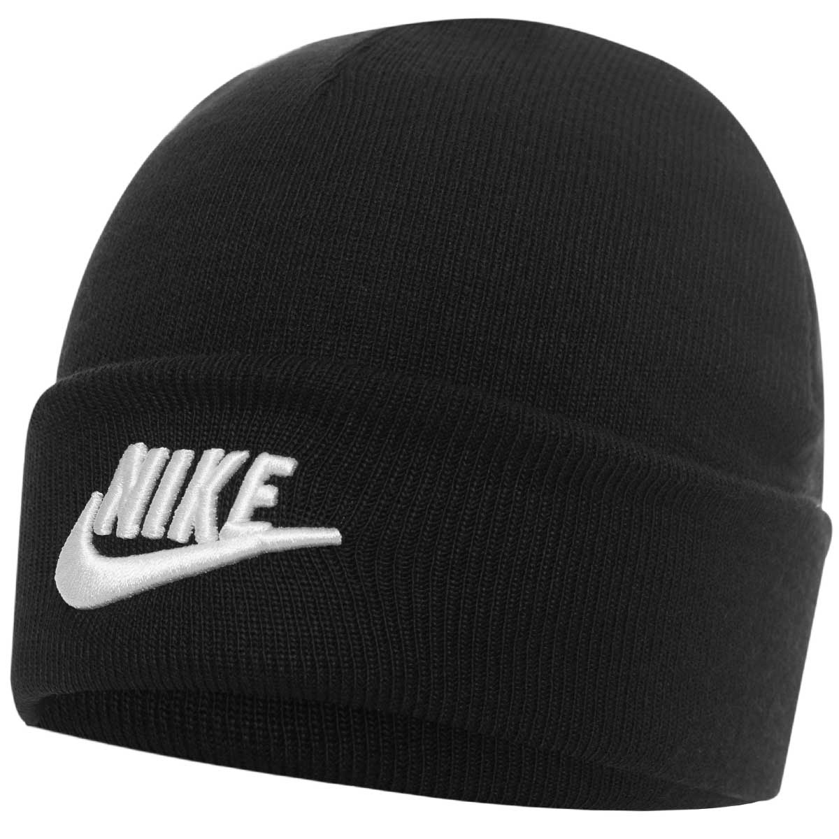 Czapka zimowa NIKE bawełniana czarna