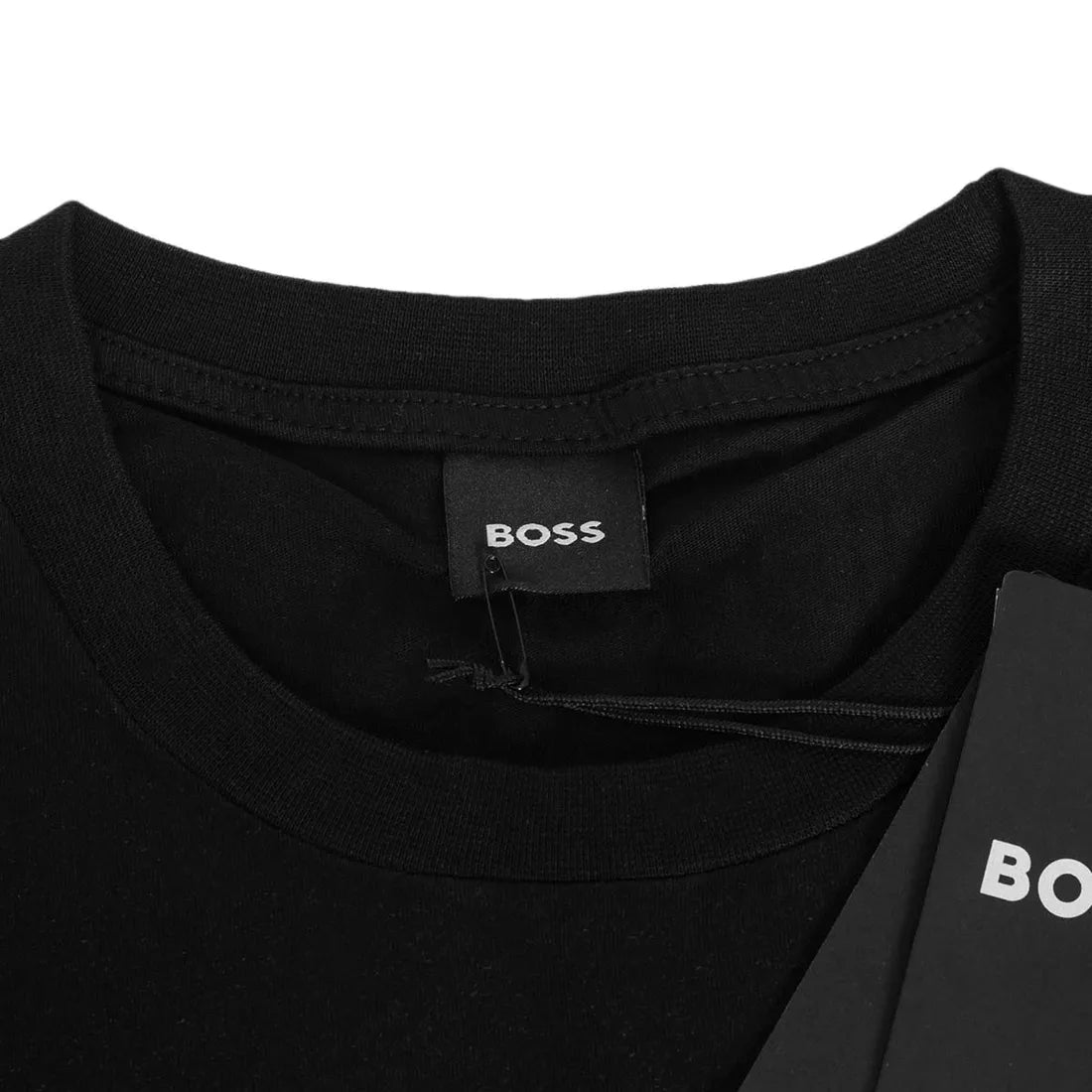 Koszulka męska t-shirt BOSS 100% BAWEŁNA czarna