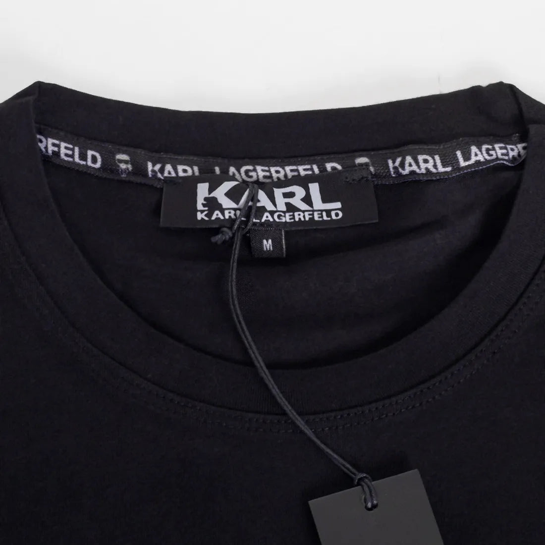 Koszulka męska t-shirt KARL LAGERFELD 100% BAWEŁNA czarna