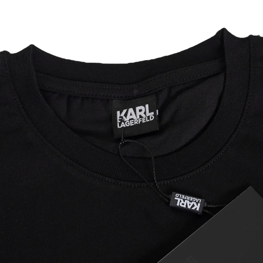 Koszulka męska t-shirt KARL LAGERFELD 100% BAWEŁNA czarna