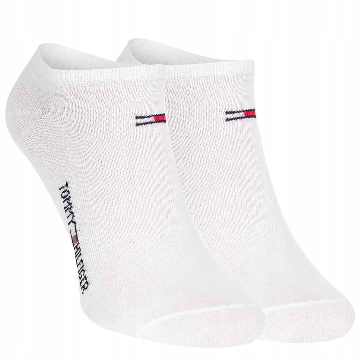 Skarpetki TOMMY HILFIGER stopki 12 par BAWEŁNA czarne/szare/białe