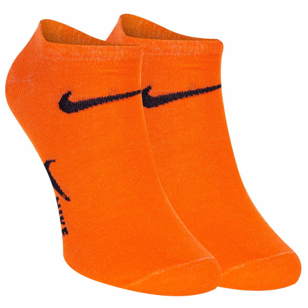 Skarpetki NIKE stopki 100% bawełna 8 PAR pomarańczowe/różowe/zielone 36-41