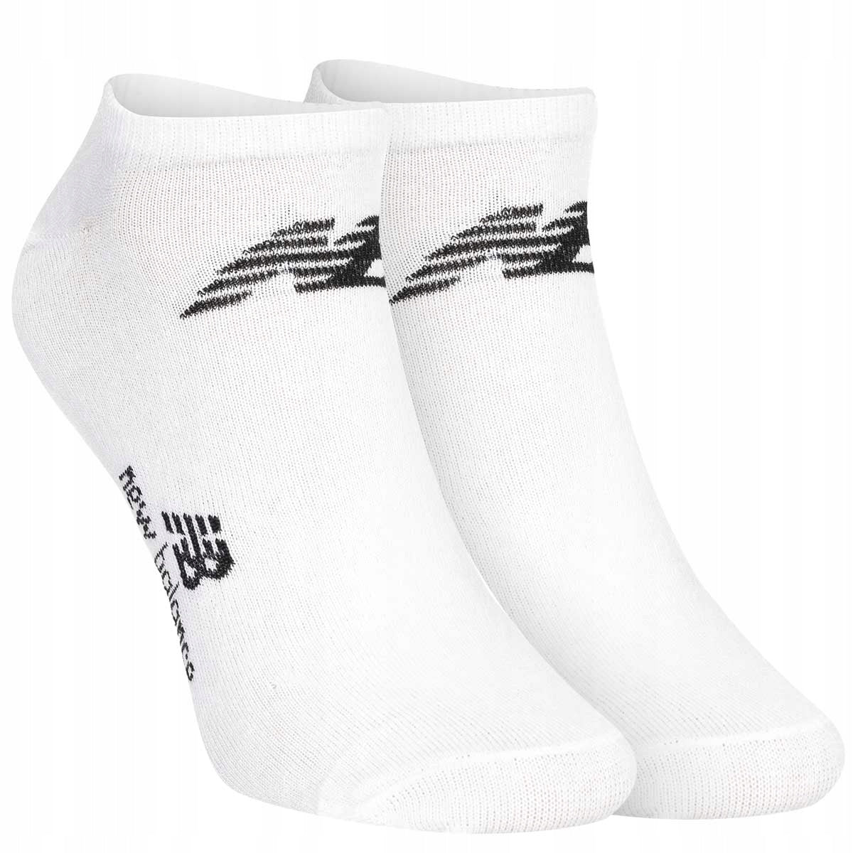 Skarpetki NEW BALANCE stopki BAWEŁNA 12 par białe
