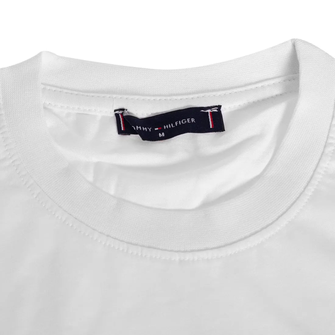 Koszulka męska t-shirt TOMMY HILFIGER 100% BAWEŁNA biała