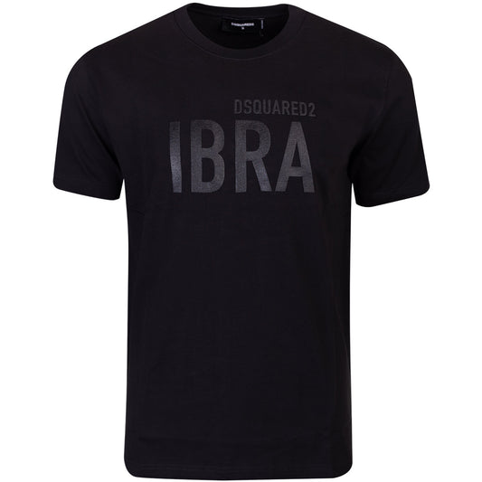 Koszulka męska t-shirt DSQUARED2 100% bawełna czarna