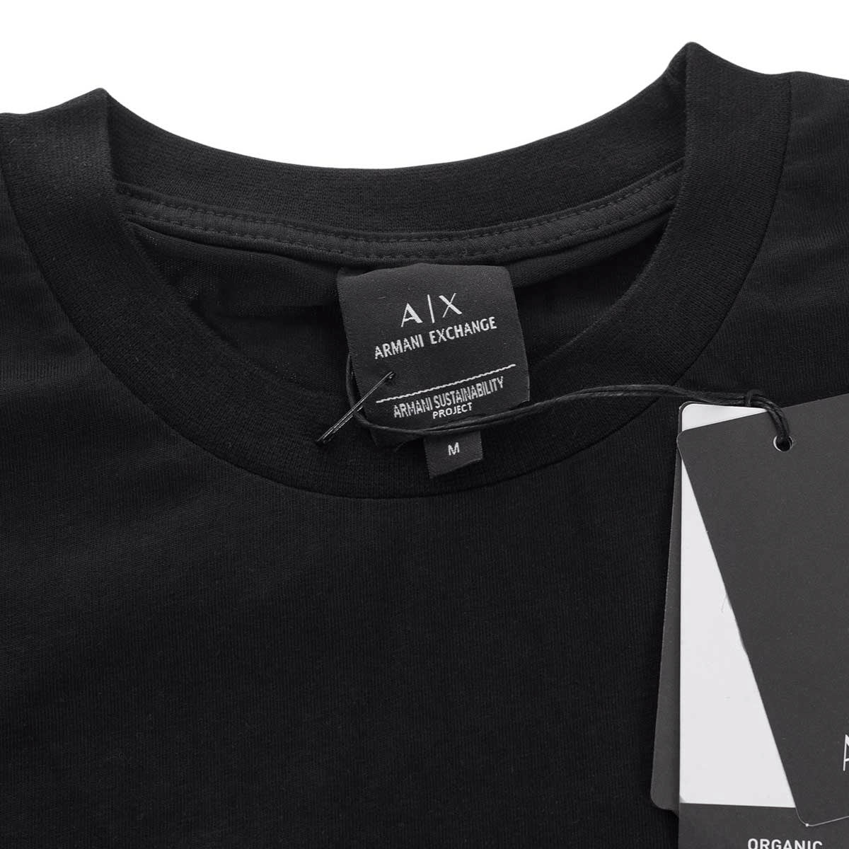 Koszulka męska t-shirt ARMANI 100% BAWEŁNA czarna
