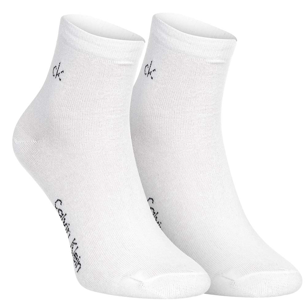 Skarpetki CALVIN KLEIN skarpety 12 par białe