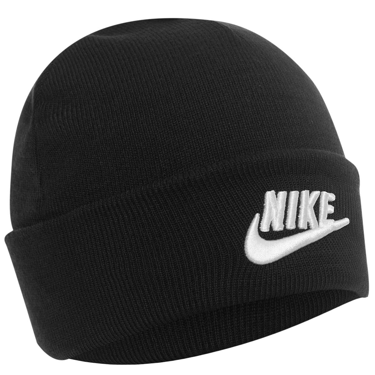 Czapka zimowa NIKE bawełniana czarna