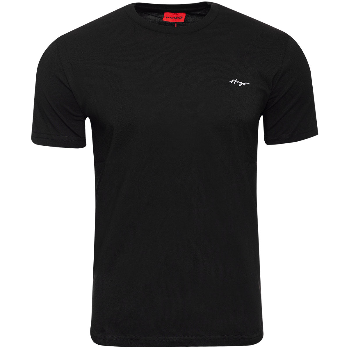 Koszulka męska t-shirt HUGO BAWEŁNA czarna