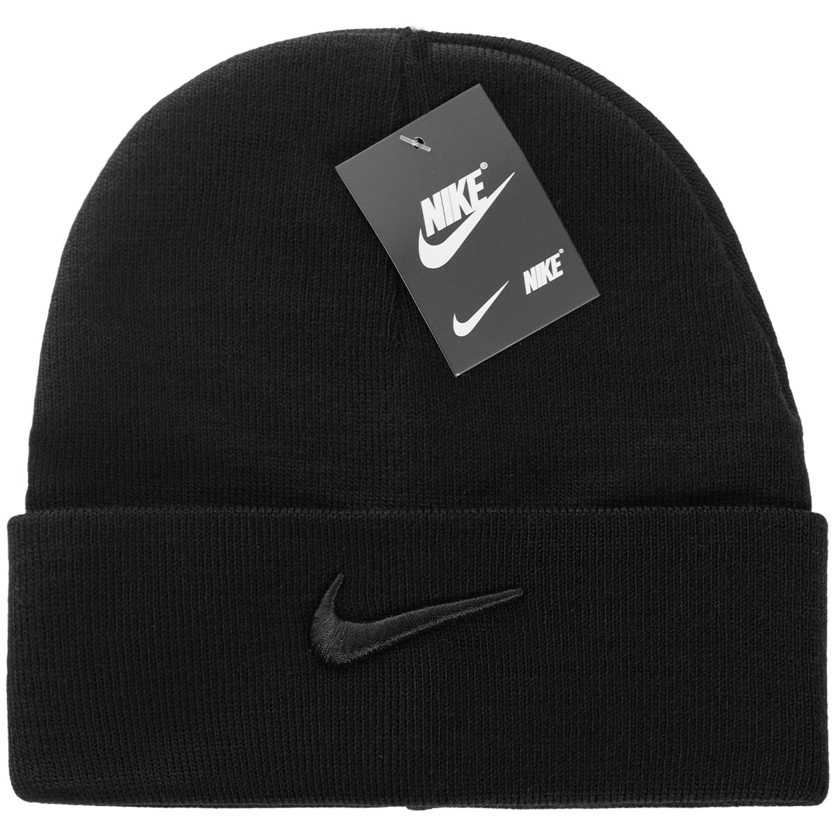 Czapka zimowa NIKE bawełniana czarna
