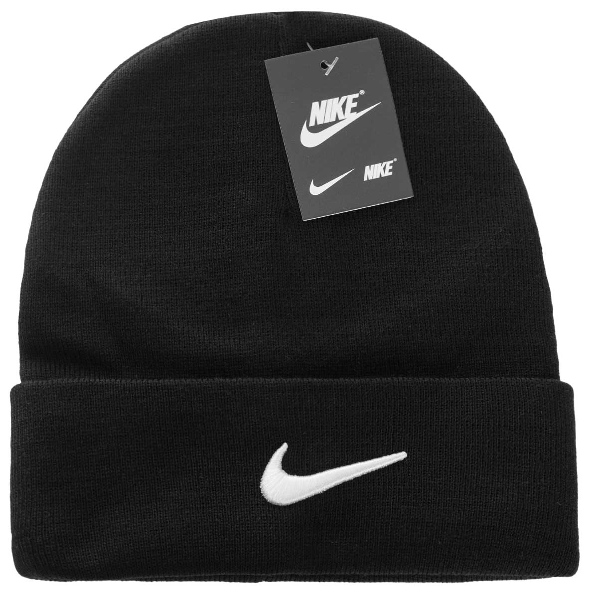 Czapka zimowa NIKE bawełniana czarna