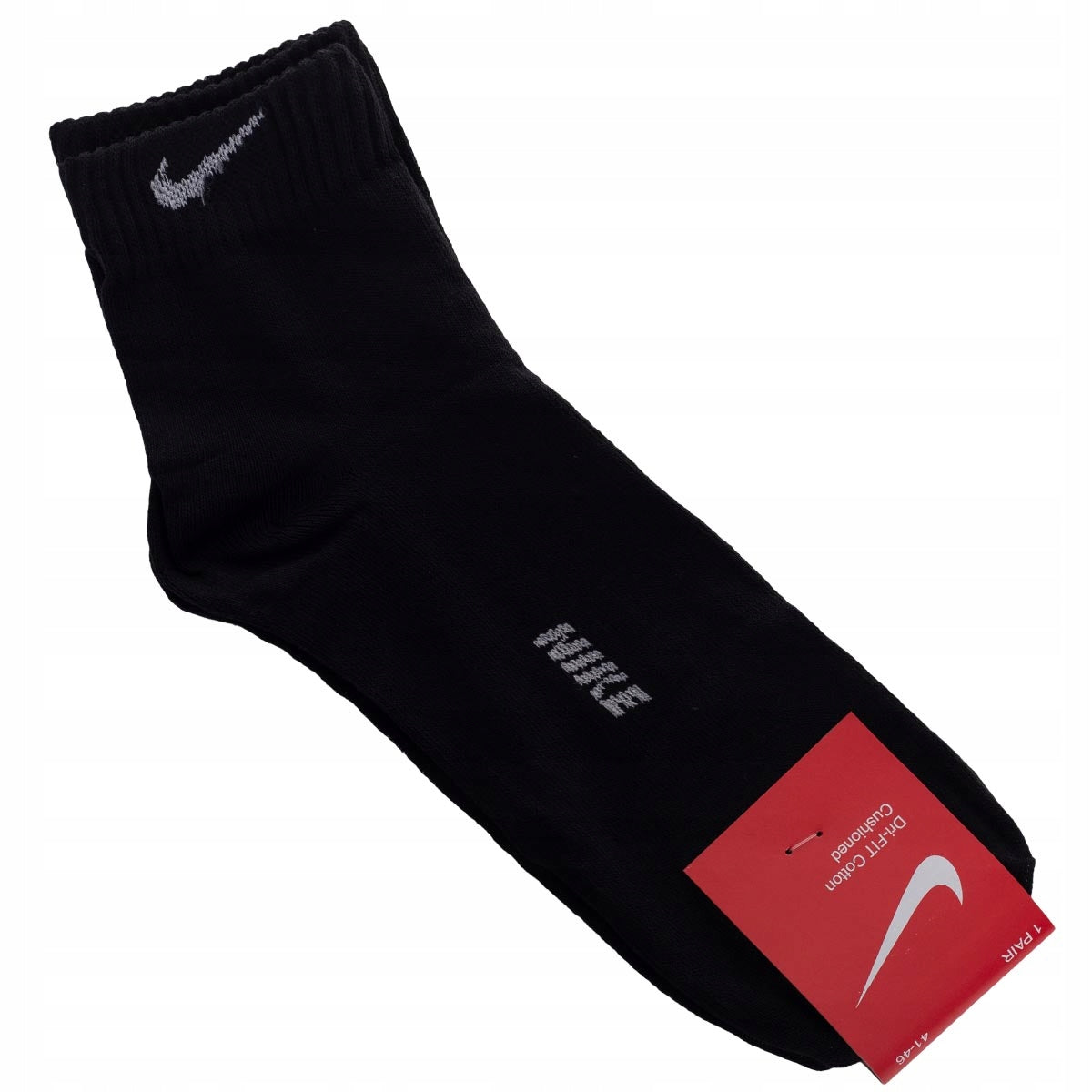 Skarpetki NIKE skarpety 100% bawełna 12 PAR czarne