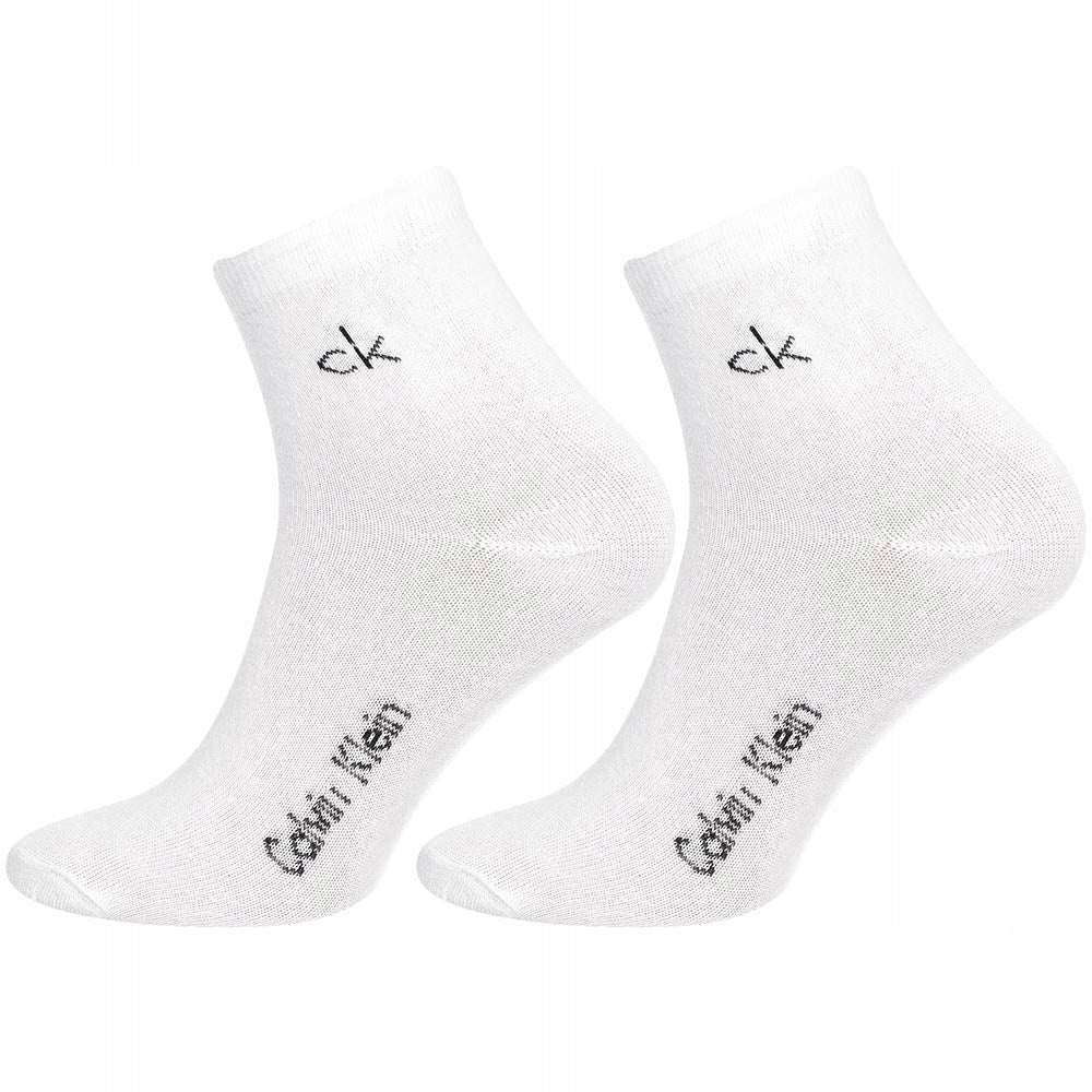 Skarpetki CALVIN KLEIN skarpety 12 par białe