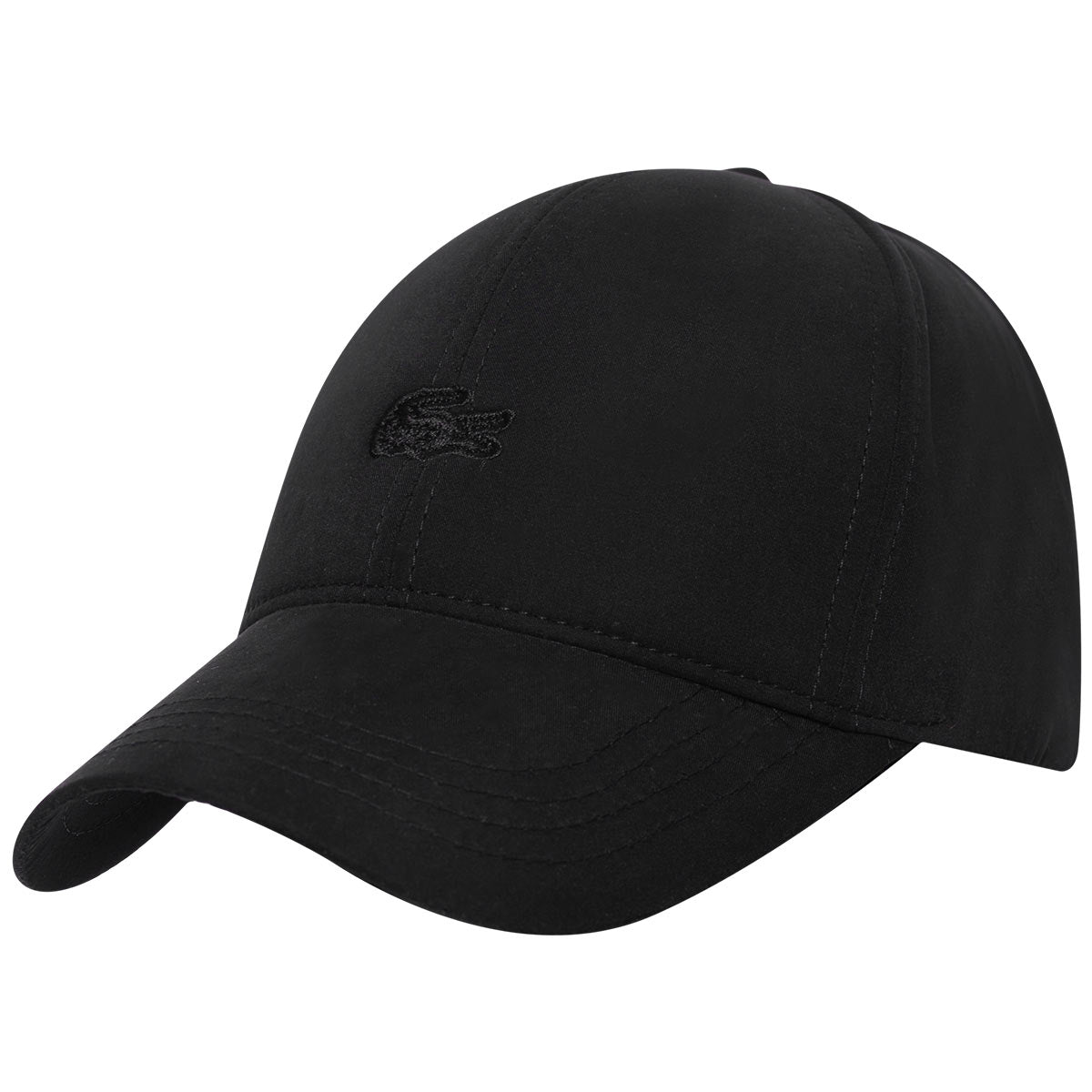 Czapka z daszkiem LACOSTE czarna