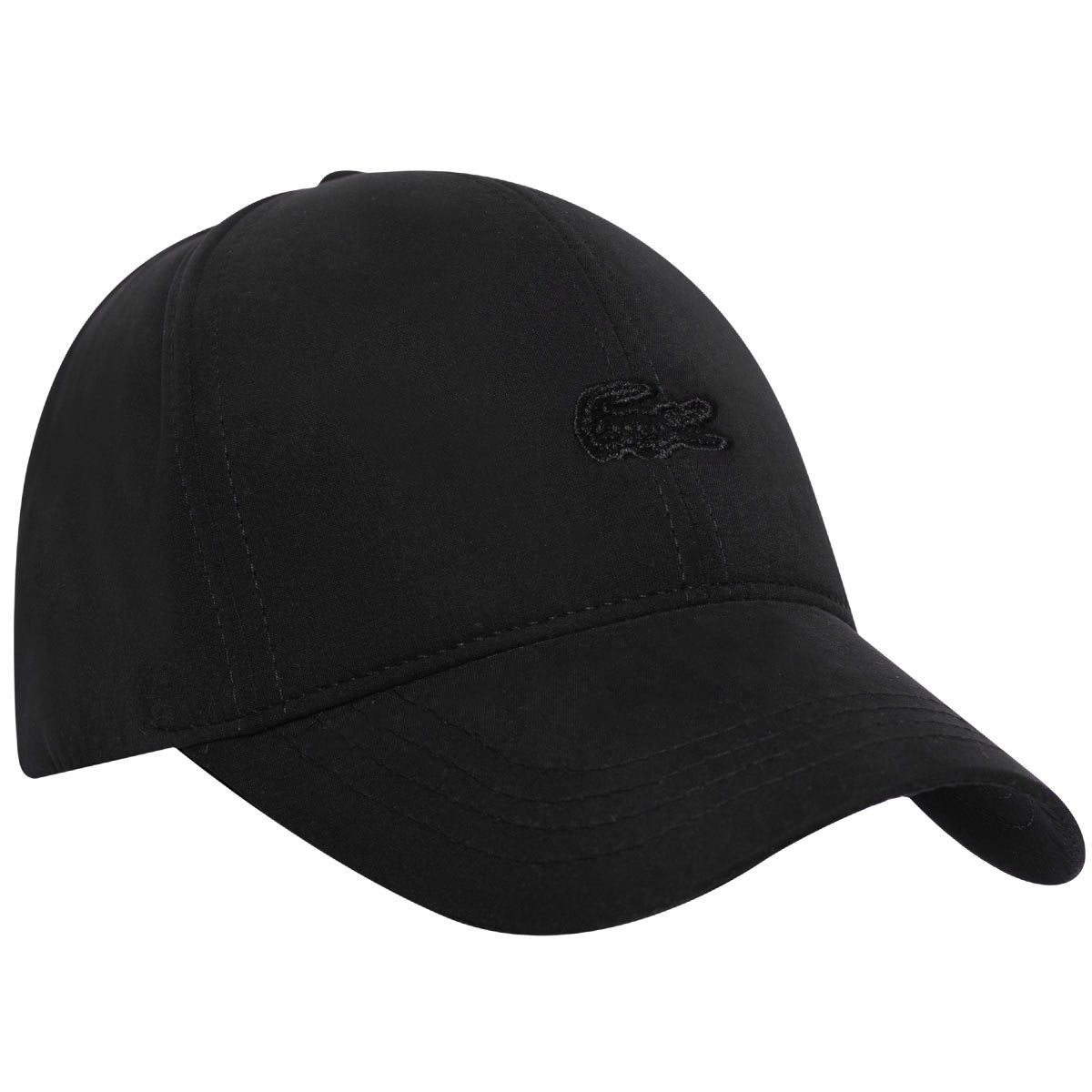 Czapka z daszkiem LACOSTE czarna