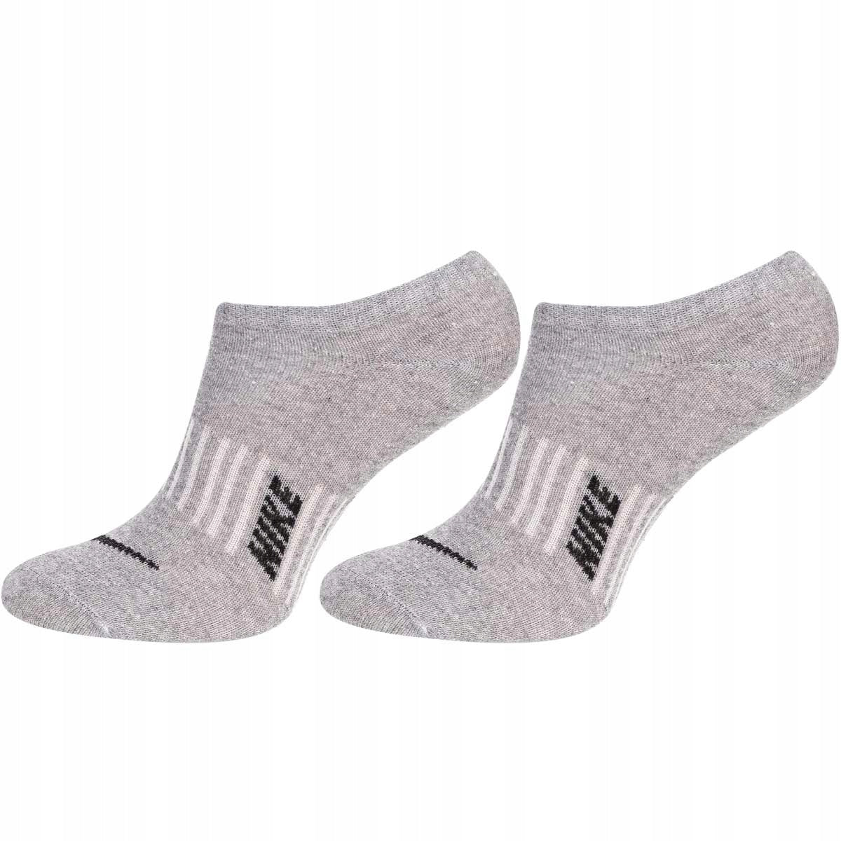 Skarpetki NIKE stopki 12 par białe/czarne/szare