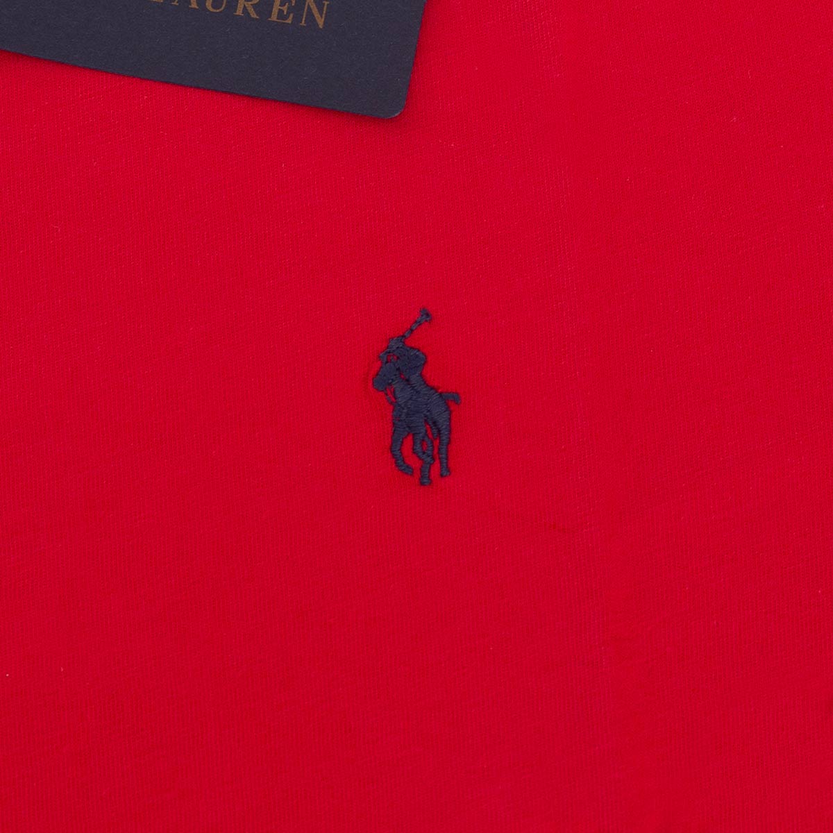 Koszulka męska t-shirt czerwona POLO RALPH LAUREN 100% BAWEŁNA