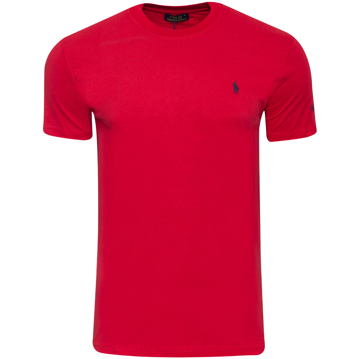 Koszulka męska t-shirt czerwona POLO RALPH LAUREN 100% BAWEŁNA