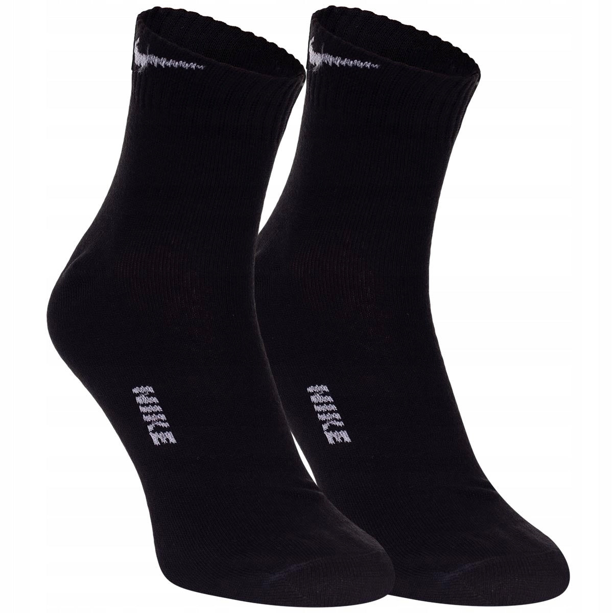 Skarpetki NIKE skarpety 100% bawełna 12 PAR czarne