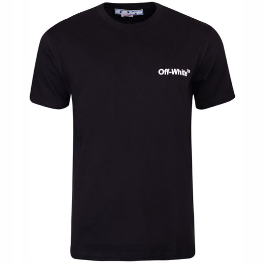 Koszulka męska t-shirt OFF WHITE 100% bawełna czarna