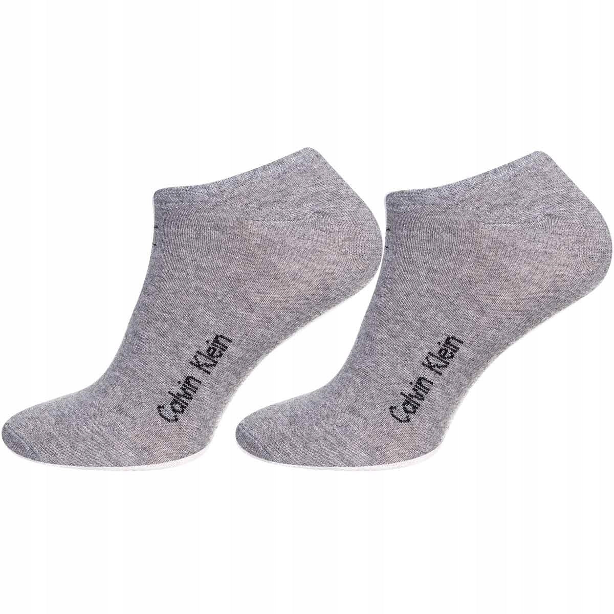Skarpetki CALVIN KLEIN stopki 12 par białe/szare/czarne