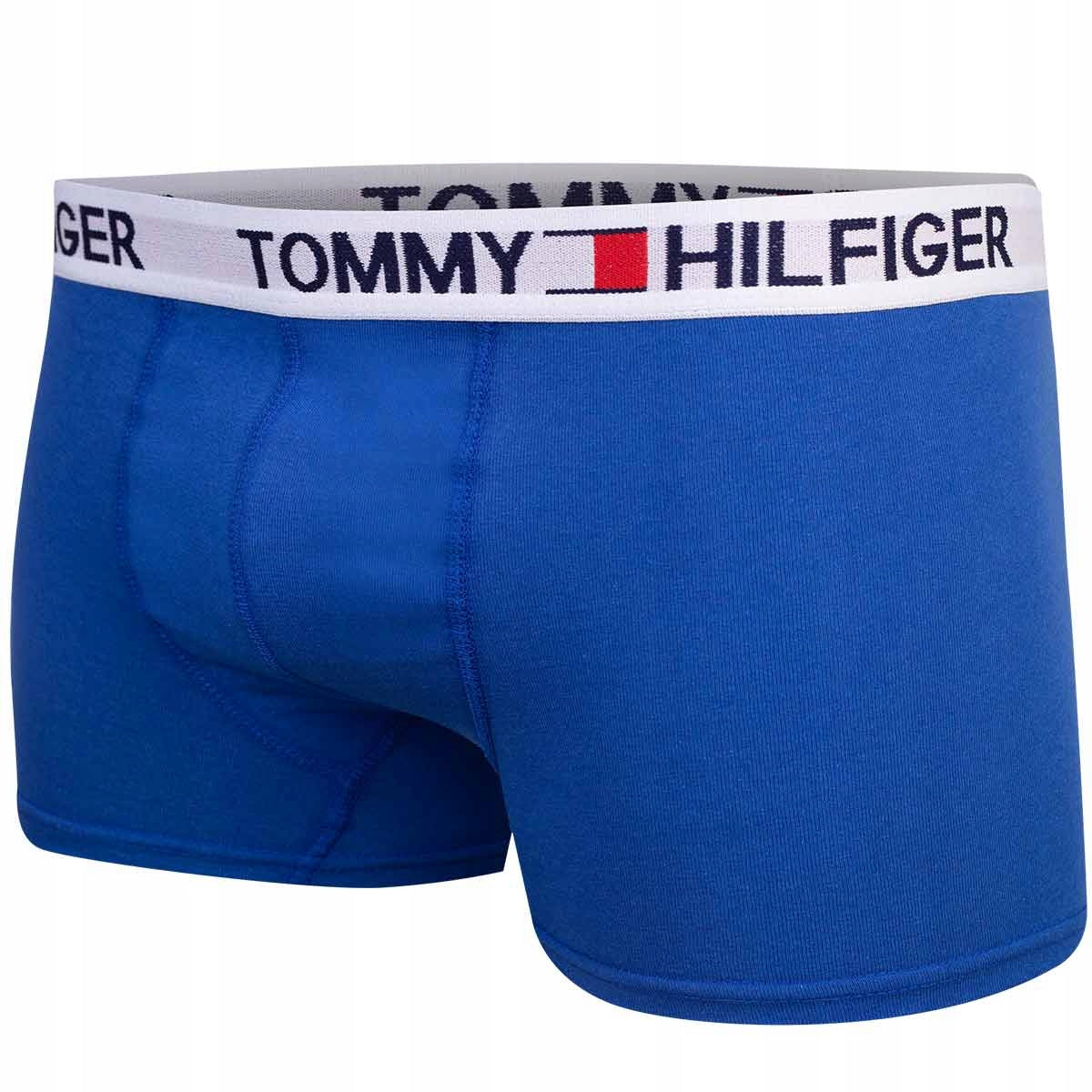 Bokserki męskie TOMMY HILFIGER 3 pary czarne/granatowe/niebieskie