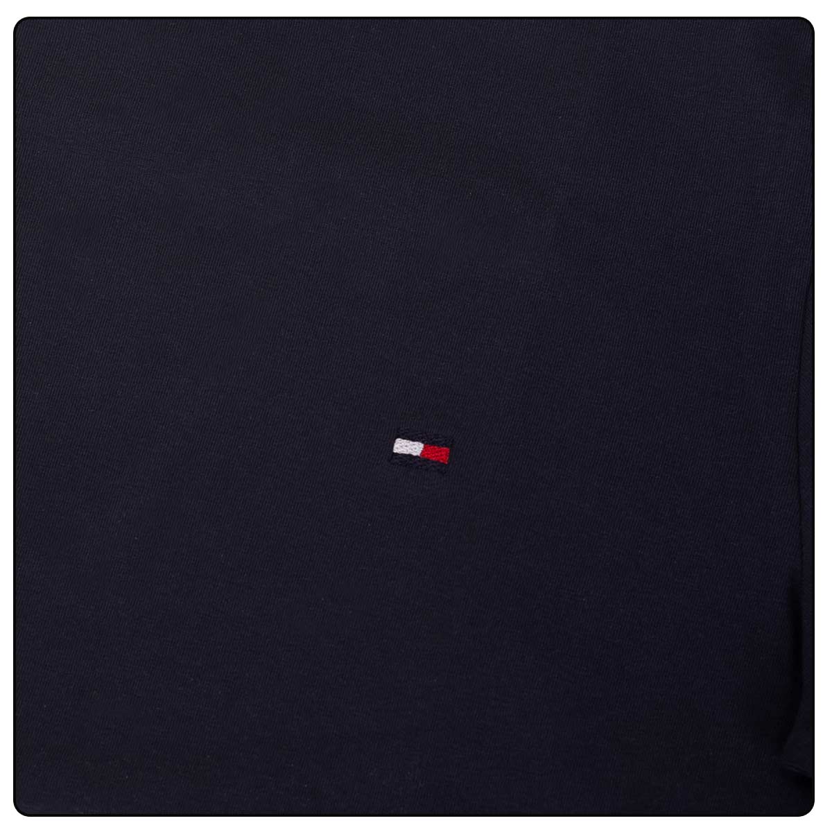 Koszulka męska t-shirt TOMMY HILFIGER BAWEŁNA granatowa