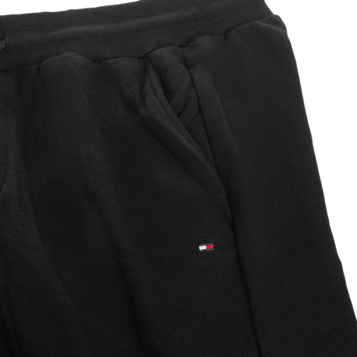 Spodnie męskie dresowe TOMMY HILFIGER 100% bawełna czarne