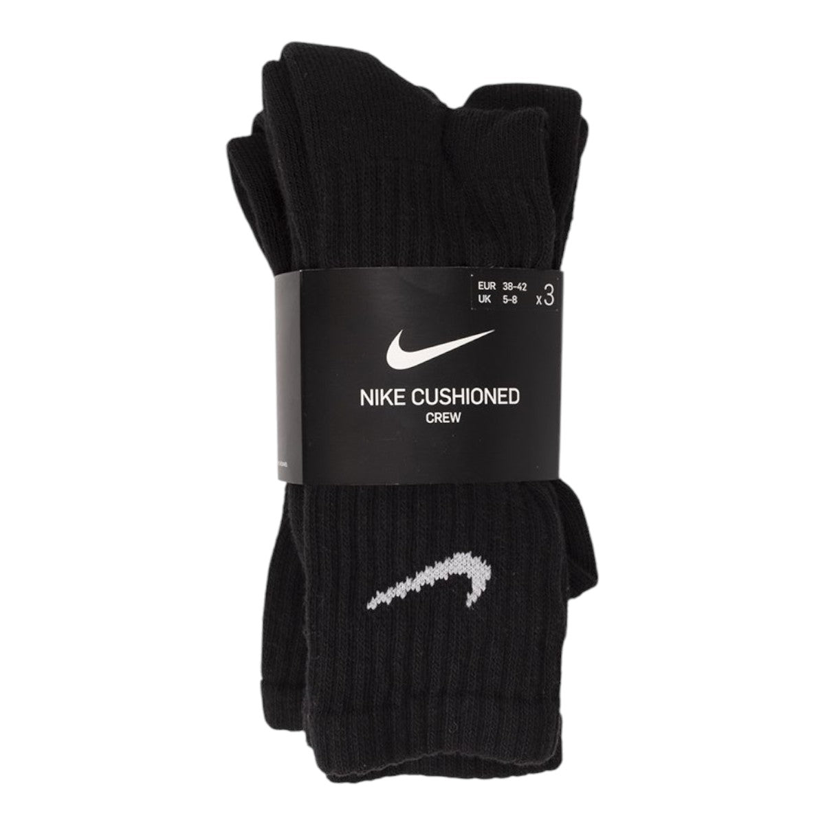 Skarpetki NIKE 3 PARY skarpety bawełna długie czarne