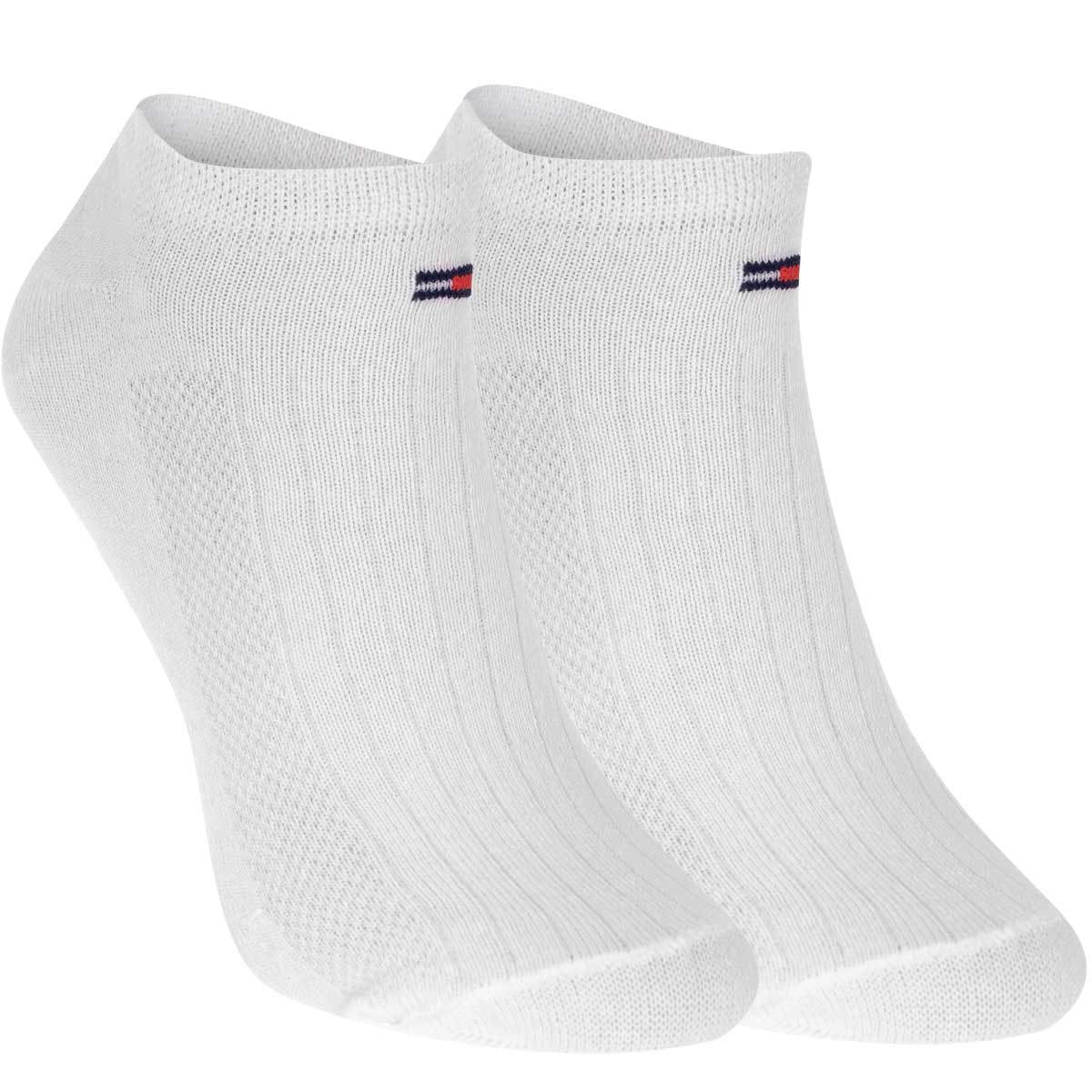 Skarpetki TOMMY HILFIGER stopki 12 par BAWEŁNA białe/szare/czarne
